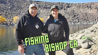 Bishop California Fishing - Pleasant Valley Reservoir - Trout Fishing