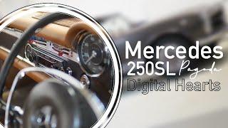 Classic car upgrades Mercedes SL250 Pagoda Discrete sound system