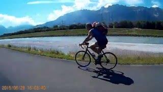Cyclocross bike tour across the alps from Germany to Italy Part 1
