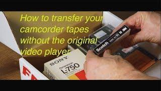 Do you want your camcorder tapes transferred to DVD or mp4?