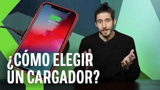 Cómo elegir el MEJOR CARGADOR para tu SMARTPHONE