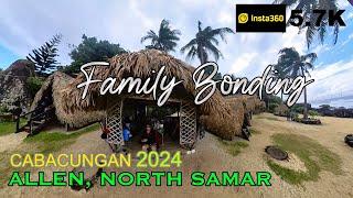 CABACUNGAN BEACH RESORT Impromptu Family Bonding #allen #samar #insta360 #motovlog