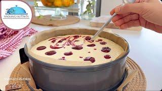 German Bakery-Style Cherry Cheesecake Everyone Wants Seconds – Always a Hit! ️