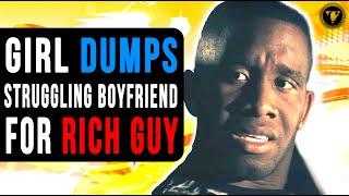 Girl Dumps Struggling Boyfriend For Rich Guy, Watch What He Does To Her.