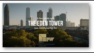 Immobel receives a FIABCI Award for the Eden Tower in Frankfurt