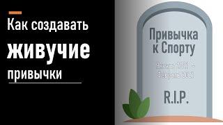 Лучше, чем трекер привычек | Инструмент для планирования новых привычек "Посмертное вскрытие мечты"
