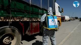 Coronavirus: health precautions at Syria-Turkey border crossing