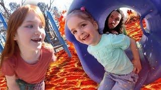 DADDY DAUGHTER DATE  Lava Monster with Adley and Navey playing at the Duck Park then icecream