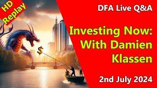 DFA Live Q&A HD Replay: Investing Now: With Damien Klassen