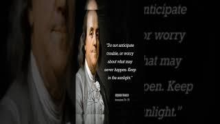 Wise Words of Benjamin Franklin: Inspirational Quotes for Success and Life