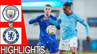 Manchester City vs Chelsea | All Goals & Highlights | U21 Premier League 2 | 28/02/25