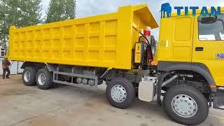 TITAN Sino Trucks Howo 430 | Sinotruk Howo 8x4 Tipper Truck