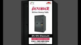 Godrej Defender Prime Safe I BIS Approved Tijori with Class C/BB/A/AA in India I 61 Gold Safe Locker