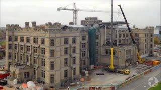 A new tower emerges at the Canadian Museum of Nature