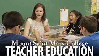 Mount Saint Mary College Teacher Education