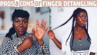 IS FINGER DETANGLING REALLY GOOD FOR NATURAL HAIR? | HOW I GREW MY HAIR TO TAILBONE | Obaa Yaa Jones