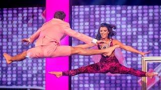 Lucy Mecklenburgh's Trampoline Performance to 'The Only Way Is Up' - Tumble: Series 1 Episode 3