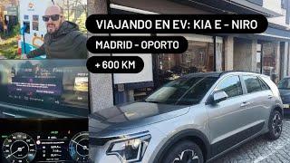 Viajando en EV: Kia e-niro | Sorpresa mayúscula | +600 km con consumo adecuado #cars #test #prueba