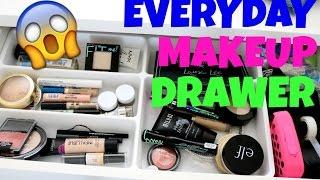 EVERYDAY MAKEUP DRAWER!! Love & Hate Products | TaylorAnnn