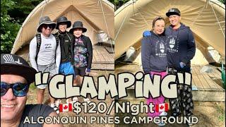 GLAMPING WEEKEND 2023 #glamping #algonquinpark #glampinglife #deerhurstresort