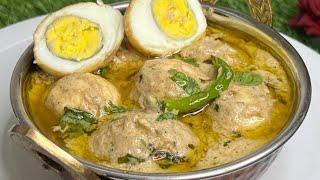 My children ask me to cook this curry everyday! | Shahi Anda Malai Curry Recipe ️