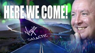 VIRGIN GALACTIC LIVE from SpacePort America SPCE - Martyn Lucas Investor @VirginGalactic