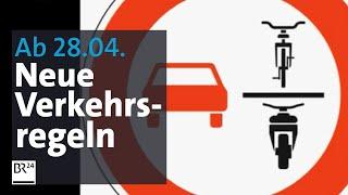 Punkte, Fahrverbot und Co.: Verschärfte Straßenverkehrsordnung | BR24