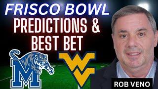 Frisco Bowl: Memphis vs West Virginia Betting Predictions, Picks and Best Bets