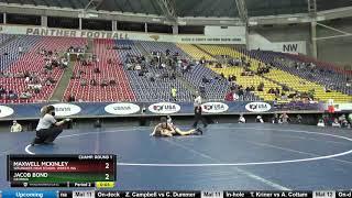 16U 100 Jacob Bond Georgia Vs Maxwell McKinley Waunakee High School Wrestling