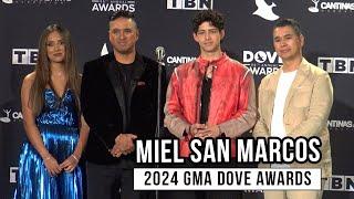 Miel San Marcos | 2024 GMA Dove Awards (press room)