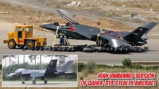 Iran Has Successfully Test Flight an Unmanned Version of Qaher-313 Stealth Fighter