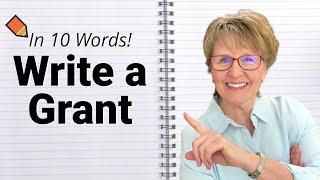 10 Words You NEED to Write Winning Grant Proposals