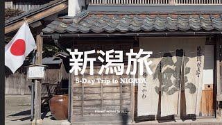 【 #新潟旅 Vlog / 中篇 】緩緩駛過綿延稻田來到鮭魚料理故鄉  日本海旁小展望台、市區小山丘上的限量鬆餅  村上茶無敵好喝、讓人暖心的在地精釀啤酒餐廳｜DAY3 & DAY 4