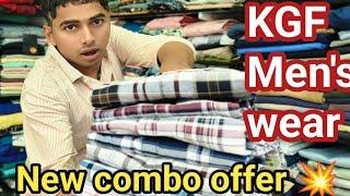 தீபாவளி சரவெடி ஆஃபர் 6 pcs ₹999 combo KGF Men's wear Vannarapettai 