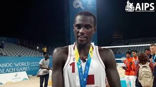 A silver smile for Cherif Younousse: the World Beach Games from Qatar's perspective