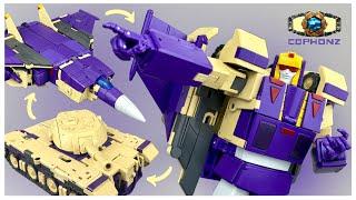 !How to Transform! Star Toys ST-01 Blitzwing transformed + showcase!