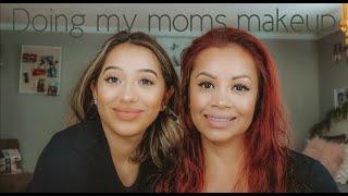 I do my moms makeup in Spanish | Steph Rey