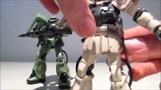 1/144 HGUC Zaku II F2 (Zeon and EFSF) review