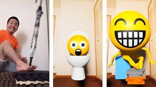 Mr.Emoji Funny Video  |Mr.Emoji Animation Best TikTok Compilation June 2024 Part7 junya1gou