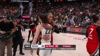 LAST 2 MINS: Indiana Fever vs Las Vegas Aces WNBA | Caitlin Clark, A'ja Wilson, Kelsey Plum