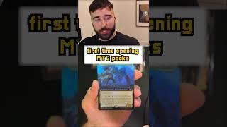 Pulling a SERIALIZED in my first MTG PACK 