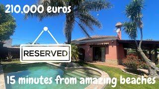 RESERVED Andalucia Property for sale Cadiz Province 3 bed, 2 bath with pool.  210,000