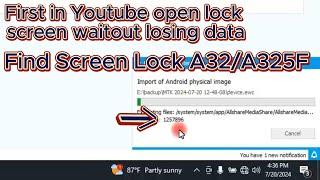 FIND LOCK SCREEN WITHOUT LOSING DATA FIRST TIME ALL SAMSUNG MTK READ LOCK SCREEN CODE DONE