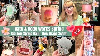 Bath & Body Works Big New Spring Haul + New Grape Scent!