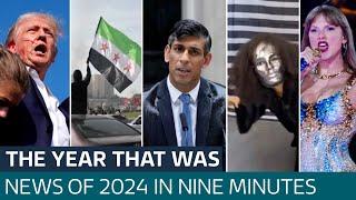 The news in 2024 - in nine minutes | ITV News