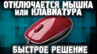 Мышь отключается во время игры  Мышка и клавиатура отключаются  Решение