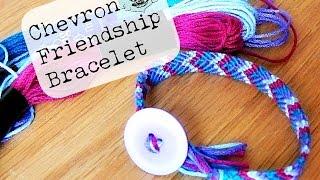 DIY Chevron Friendship Bracelet ¦ The Corner of Craft