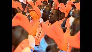 ODM party leader Raila Odinga on matters youth and opinion polls