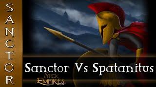 Stick Empires - Sanctor Vs Spatanitus