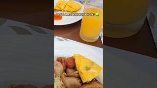 menu sarapan pagi di hotel #food #breakfast #stay #hotel